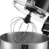 8-Quart Household Stand Mixer with Accessories in Black Kitchen Appliances Living and Home 