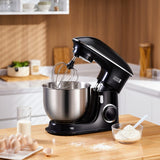 7-Quart Black Household Stand Mixer Kitchen Appliances Living and Home 
