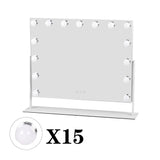 Adjusted Hollywood Vanity LED Lighted Makeup Mirror LED Make Up Mirrors Living and Home 