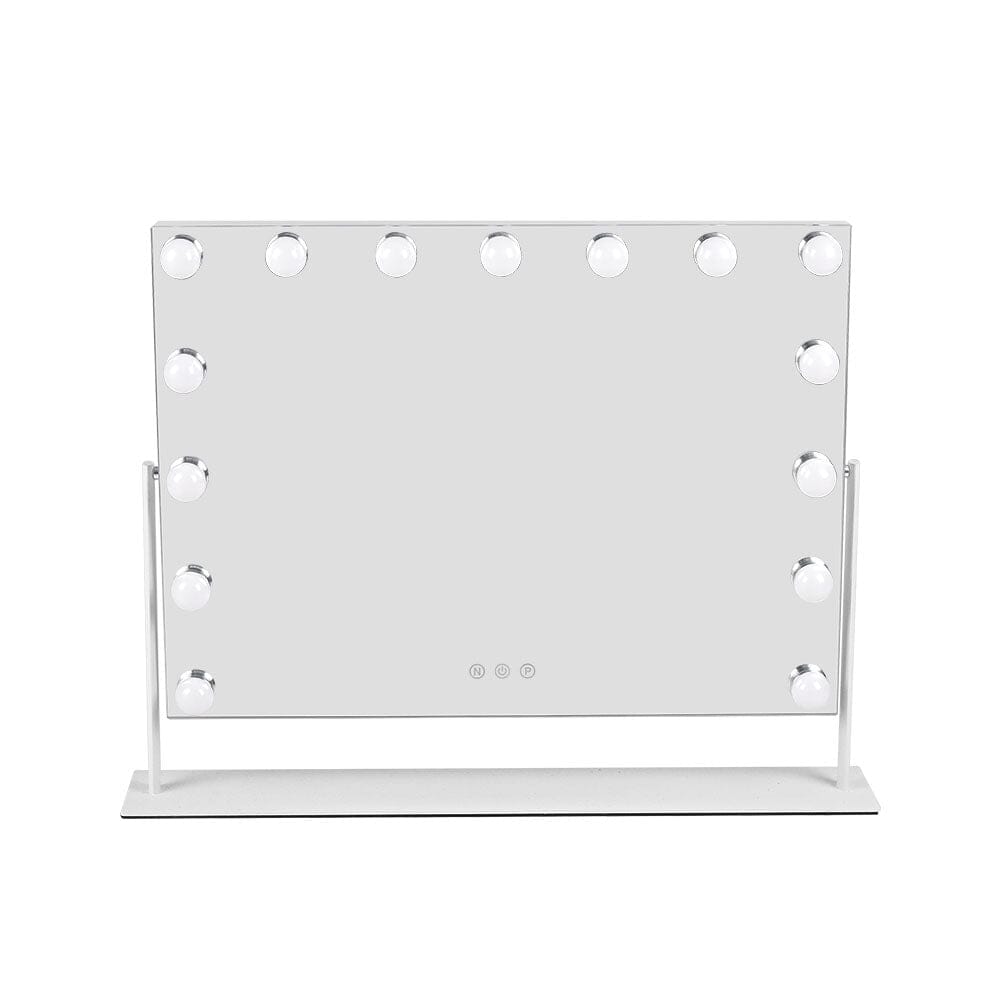 Adjusted Hollywood Vanity LED Lighted Makeup Mirror LED Make Up Mirrors Living and Home 