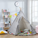 Children Indian Tent Teepee Kids Indoor Play House Play Tents Living and Home 