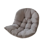 Thick Hanging Egg Swing Chair Cushion Black/Dark Grey/Light Grey Living and Home 