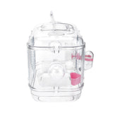 Portable Transparent Hamster Cage Living and Home 