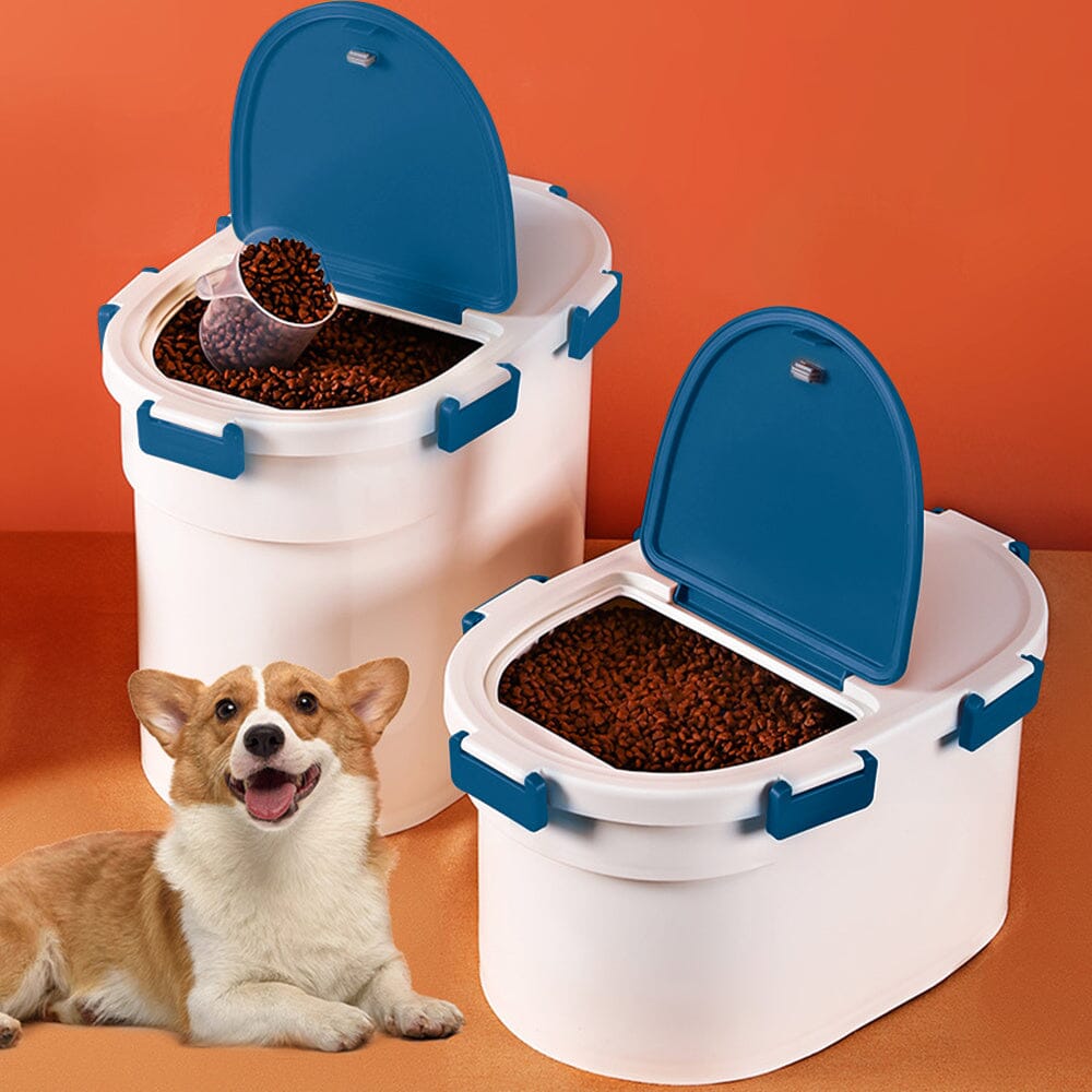 Airtight Pet Food Storage Container for Dogs and Cats Living and Home 