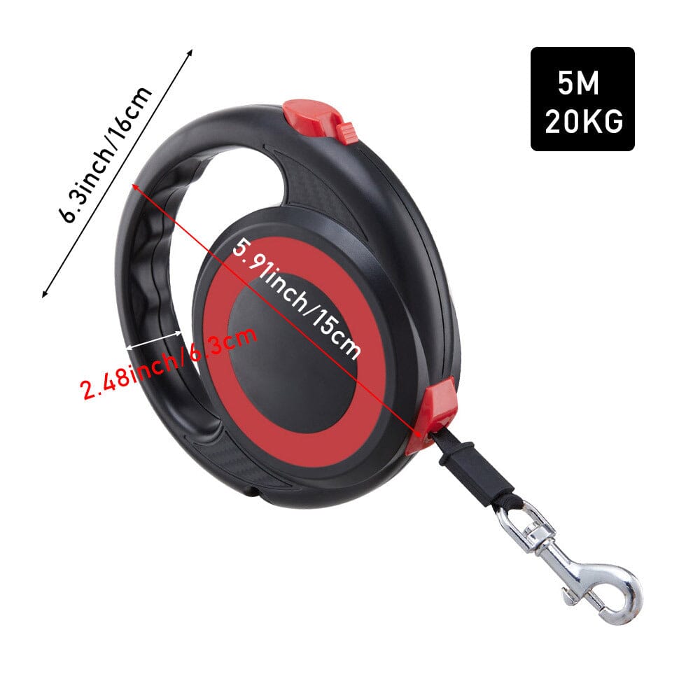 Retractable Pet Leash with 5m Flexibility Living and Home 