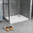 White Acrylic Shower Tray Leak-Proof Tray with Drain Shower Trays Living and Home W 90 x D 70 cm 