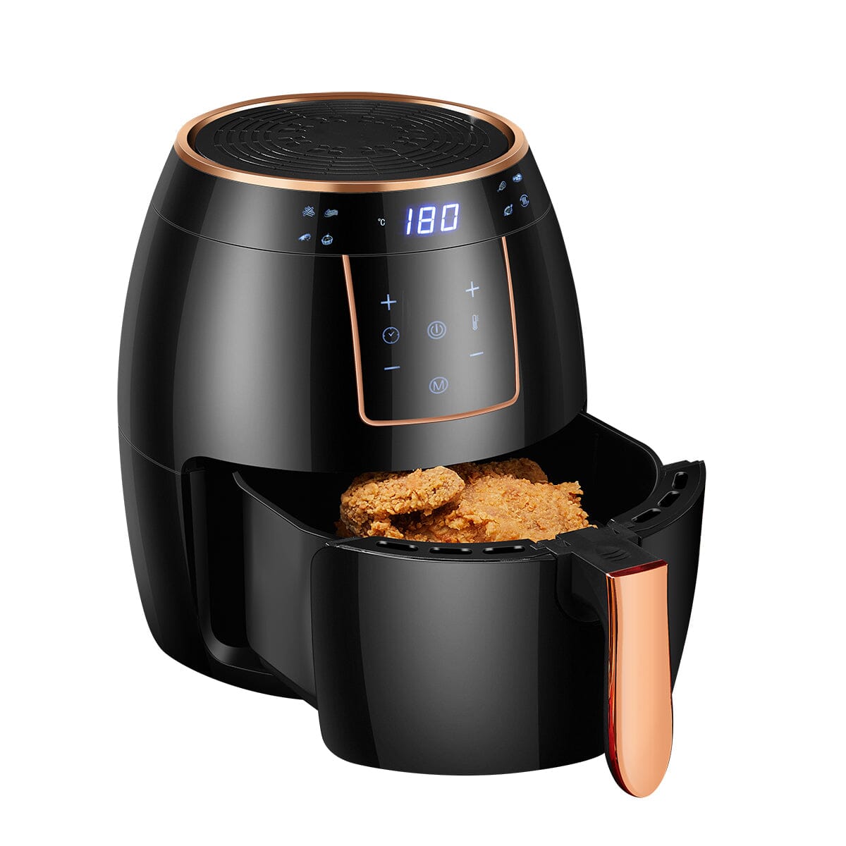 Large 5.5L Digital Touchscreen Air Fryer Kitchen Appliances Living and Home 