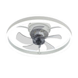 Contemporary Ceiling Fan with LED Lights and Smart Control Living and Home 