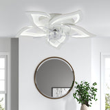 Flower Shape LED Ceiling Fan Light Living and Home 