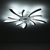 78cm Dia. Acrylic Creative Ceiling Fan with LED Lights Ceiling Fans Living and Home 