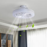 18inch Round Acrylic LED Ceiling Light Fan Living and Home 