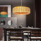 Lightsin Handwoven Rattan Pendant Light Rustic Charm with Elegant Touch Lightsin™ 