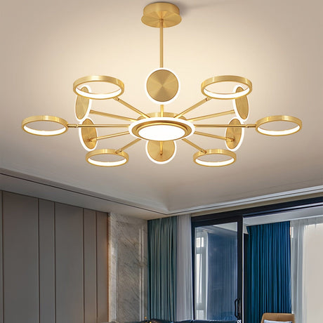 Lightsin Modern LED Ceiling Light Metal Circular Design Lightsin 