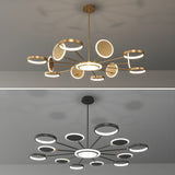 Lightsin Modern LED Ceiling Light Metal Circular Design Lightsin 