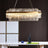 Lightsin Brass Ring Multi-Tiered Crystal LED Pendant Light Lightsin UK Oval 80cm L x 30cm W x 26cm H ( 2-Tier) 