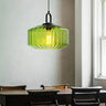 Lightsin Contemporary Minimalist Artistic Purple Glass Pendant Light Lightsin UK Green 