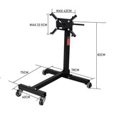 1000lbs Steel Folding Engine Stand Engine Stands Living and Home 