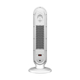 2ft H White Digital PTC Ceramic Heater with Remote Control Freestanding Patio Heaters Living and Home 