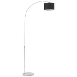 Arched Floor Lamp Marble Base with Shade Living and Home 