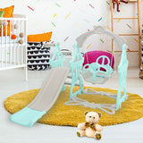 Toddler Swing and Slide Playset for Indoor and Outdoor Living and Home 