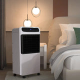 2 in 1 White Air Cooler and Heater with LED Display and Remote control Portable Air Conditioners Living and Home 