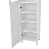 190cm H White 2-Door Tall Bathroom Cabinet Bathroom Cabinets Living and Home 