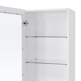 190cm H White 2-Door Tall Bathroom Cabinet Bathroom Cabinets Living and Home 