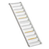 Folding Portable Dog Pet Stairs Ramp White Living and Home 