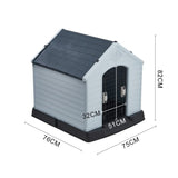 Outdoor Waterproof Dog House with Air Vents and Door Dog Houses Living and Home 