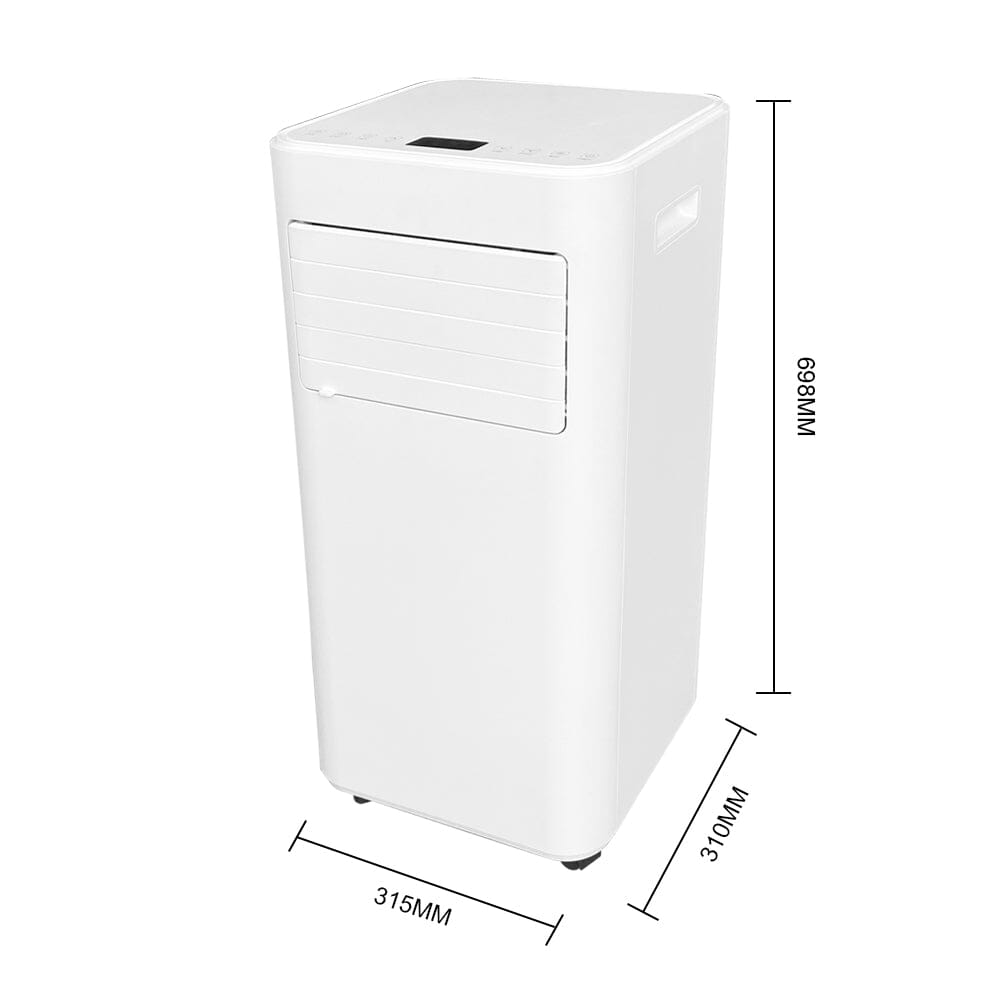 7000BTU Silent Portable Air Conditioner with Remote Control