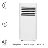 7000BTU Silent Portable Air Conditioner with Remote Control