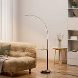 Modern Minimalist LED Arc Floor Lamp Living and Home 