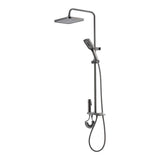 3ft H Thermostatic Shower Set with High-Pressure Spray Gun Shower Systems Living and Home 