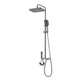 3ft H Thermostatic Shower Set with High-Pressure Spray Gun Shower Systems Living and Home 