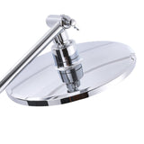 4 in 1 Adjustable Stainless Steel Shower Panel System with Body Massage Jets and Handle Shower Systems Living and Home 