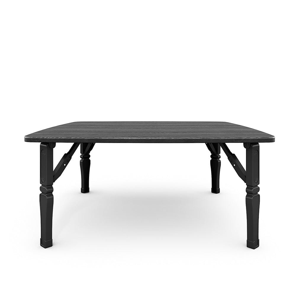 Contemporary Square Wooden Folding Coffee Table Coffee Tables Living and Home 