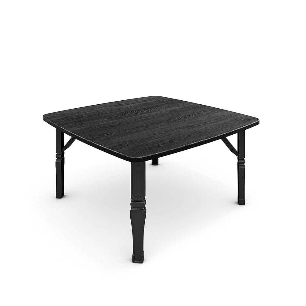 Black folding clearance coffee table