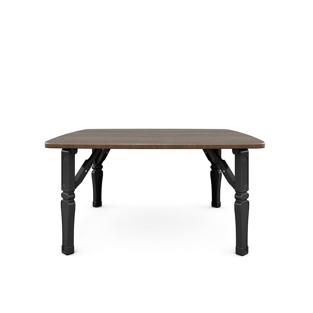 Contemporary Square Wooden Folding Coffee Table Coffee Tables Living and Home 