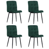 44cm Wide Retro Velvet Accent Desk Chair Dining Desk Chairs Dining Chairs Living and Home 