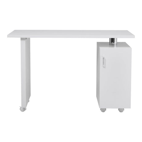 120cm White Manicure Table Salon Station with Storage Dressing Tables Living and Home 