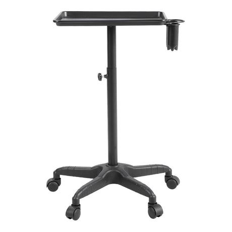 Adjustable Salon Tray Cart on Wheels Pet Grooming Tables Living and Home 