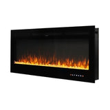 60 Inch Insert Electric Fireplace Heater 153cm Wide Wall Mounted Fireplaces 1500W Wall Mounted Fireplaces Living and Home 