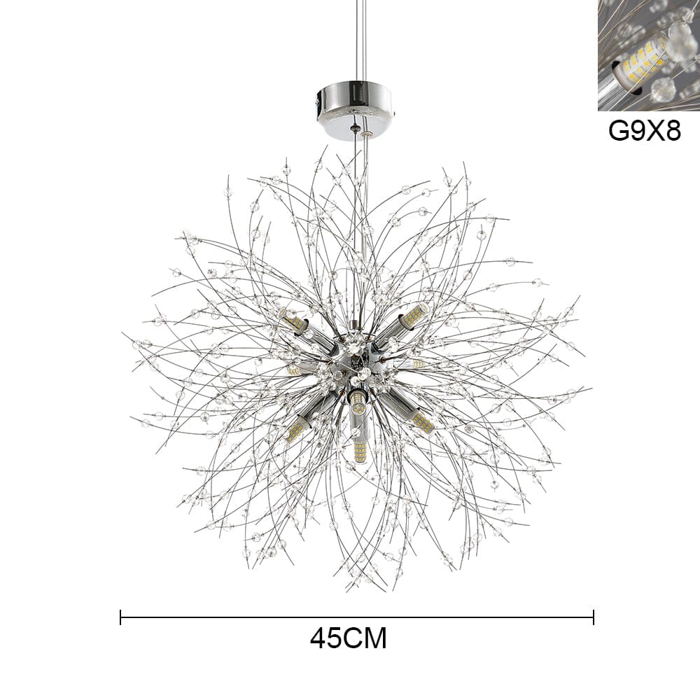 8 Light Holders Sputnik Hanging Pendant Light Ceiling Lights Living and Home 