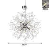 8 Light Holders Sputnik Hanging Pendant Light Ceiling Lights Living and Home 