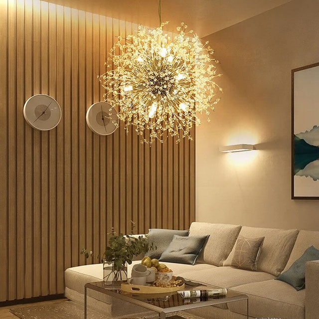 8 Light Holders Sputnik Hanging Pendant Light Ceiling Lights Living and Home 