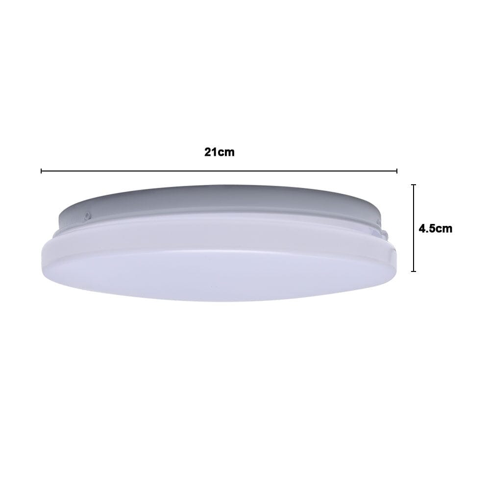 Ultra-Thin White LED Ceiling Light Living and Home 