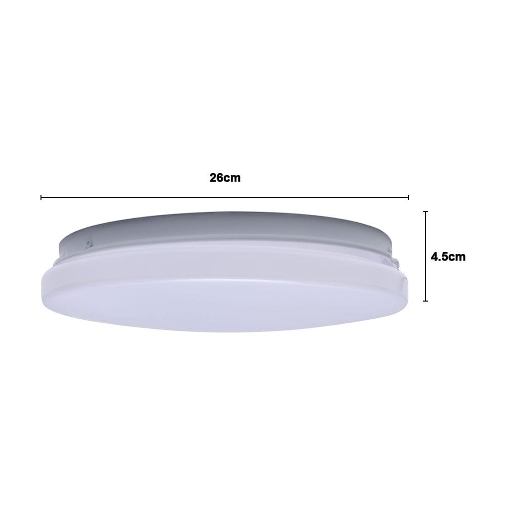 Ultra-Thin White LED Ceiling Light Living and Home 