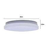 Ultra-Thin White LED Ceiling Light Living and Home 