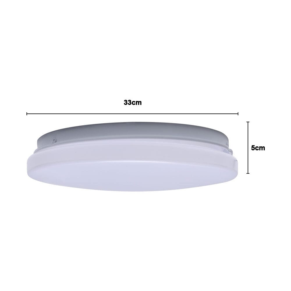 Ultra-Thin White LED Ceiling Light Living and Home 