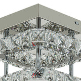 Double Tier Square Crystal Celling Light Living and Home 